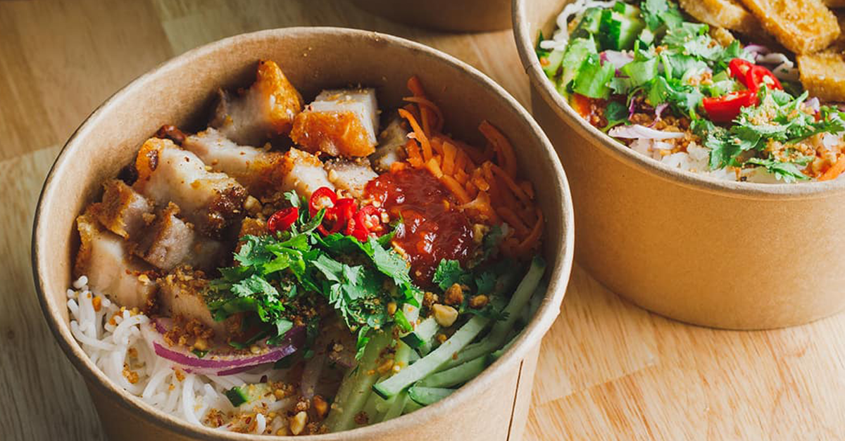 Vietnamese noodle bowl